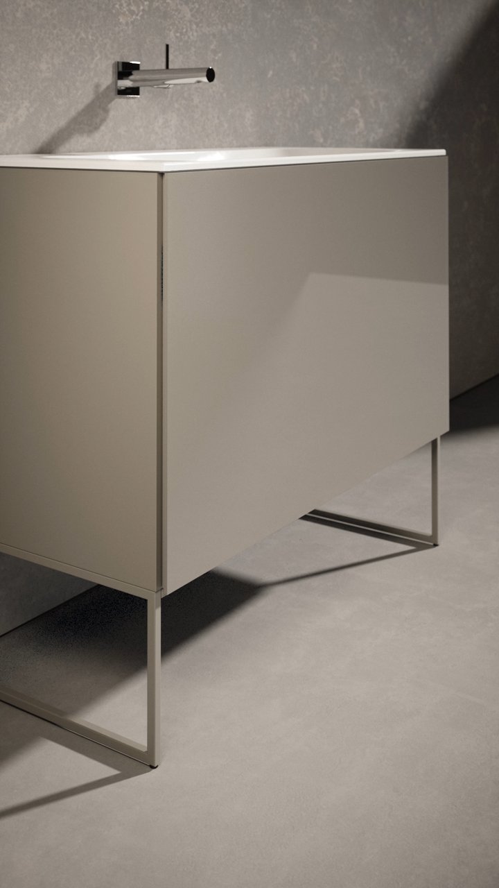 X-LINE Waschtischunterbau mit Untergestell