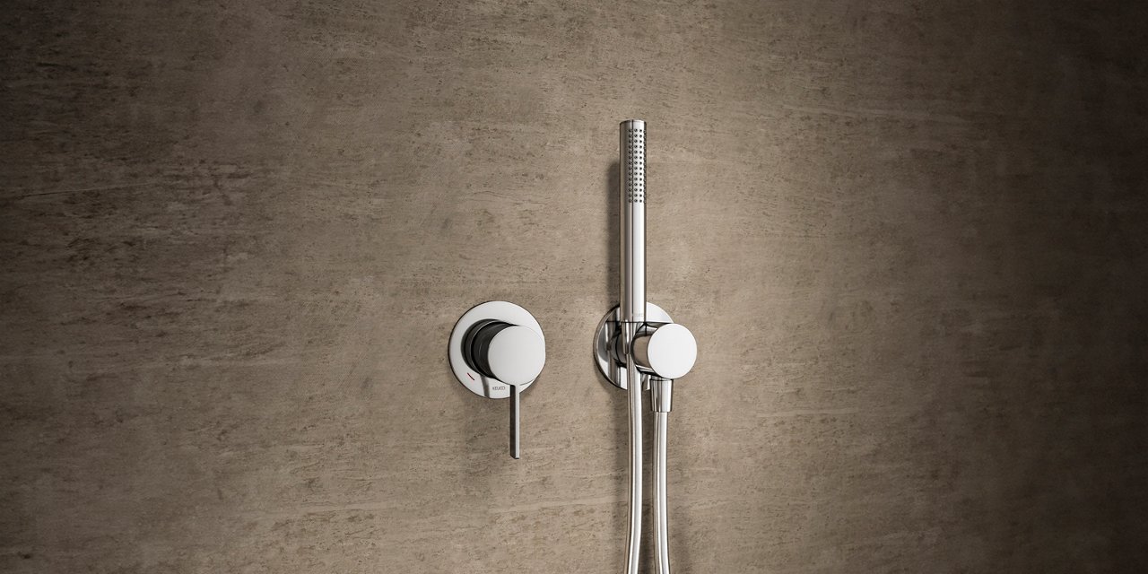 IXMO Brauseset 3 mit Einhebelmischer, Schlauch und Handbrause