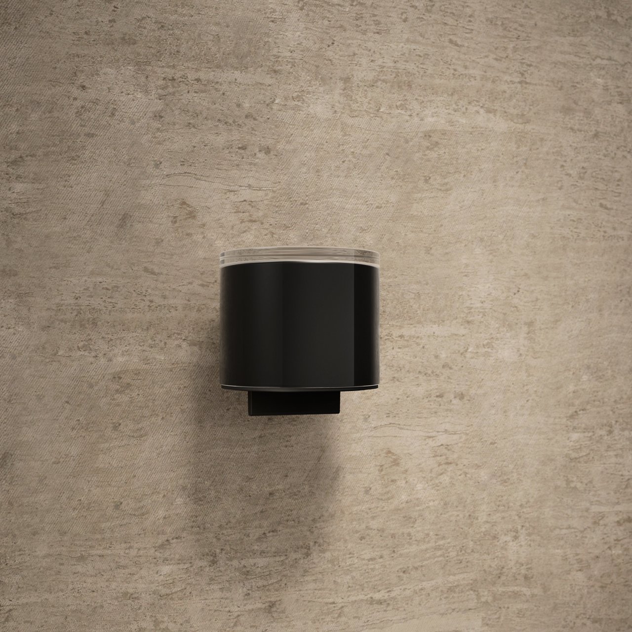 Lotionspender der Collection Reva in Schwarz