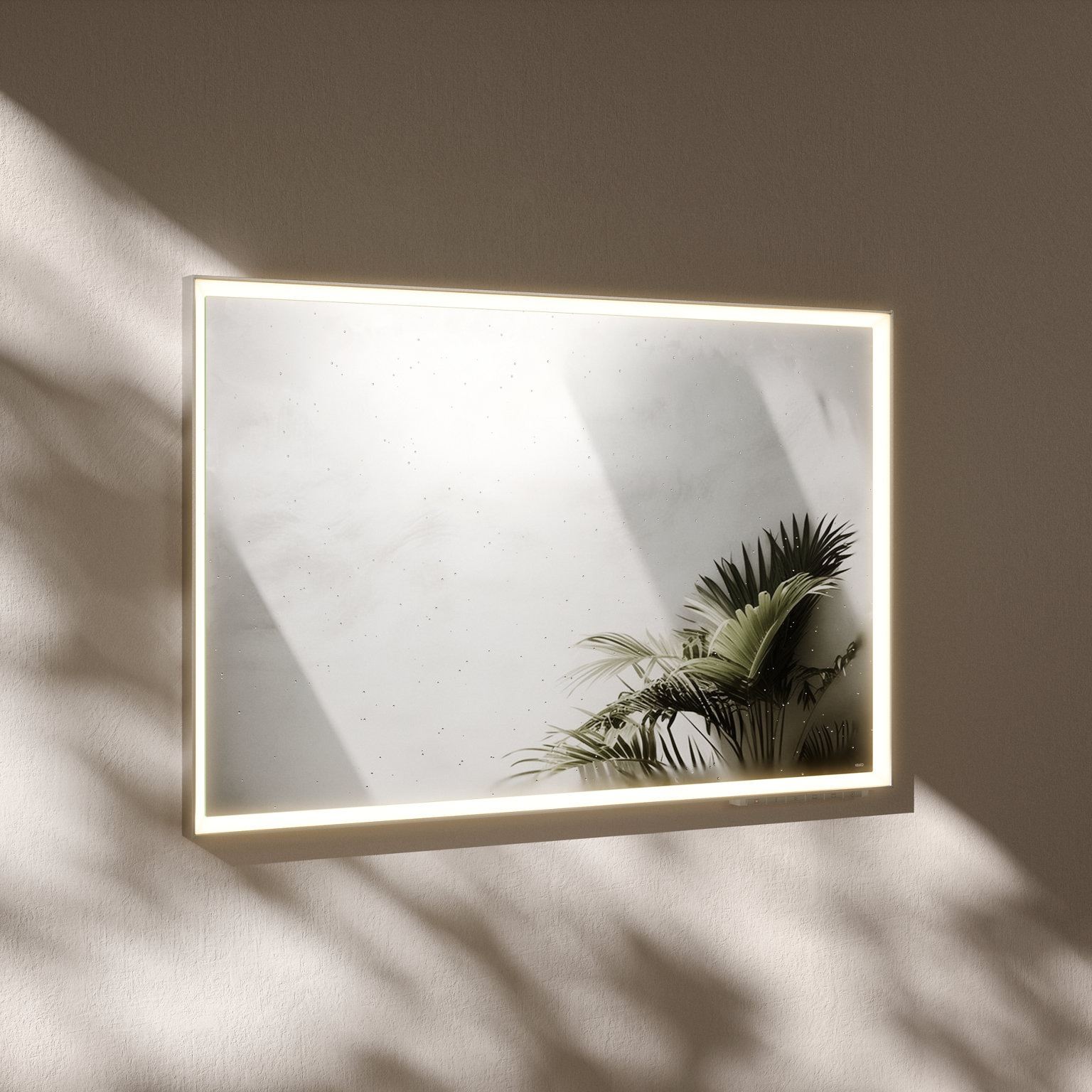 ROYAL LUMOS Lichtspiegel Spiegelheizung in Benutzung