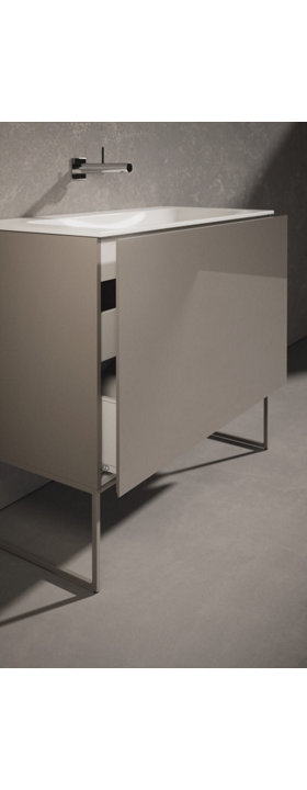 Meuble sous vasque X-LINE avec châssis