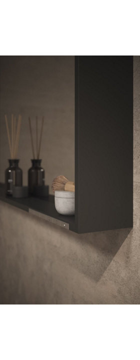 Espejo con luz X-LINE de temperatura, color de luz ajustable, con calefacción