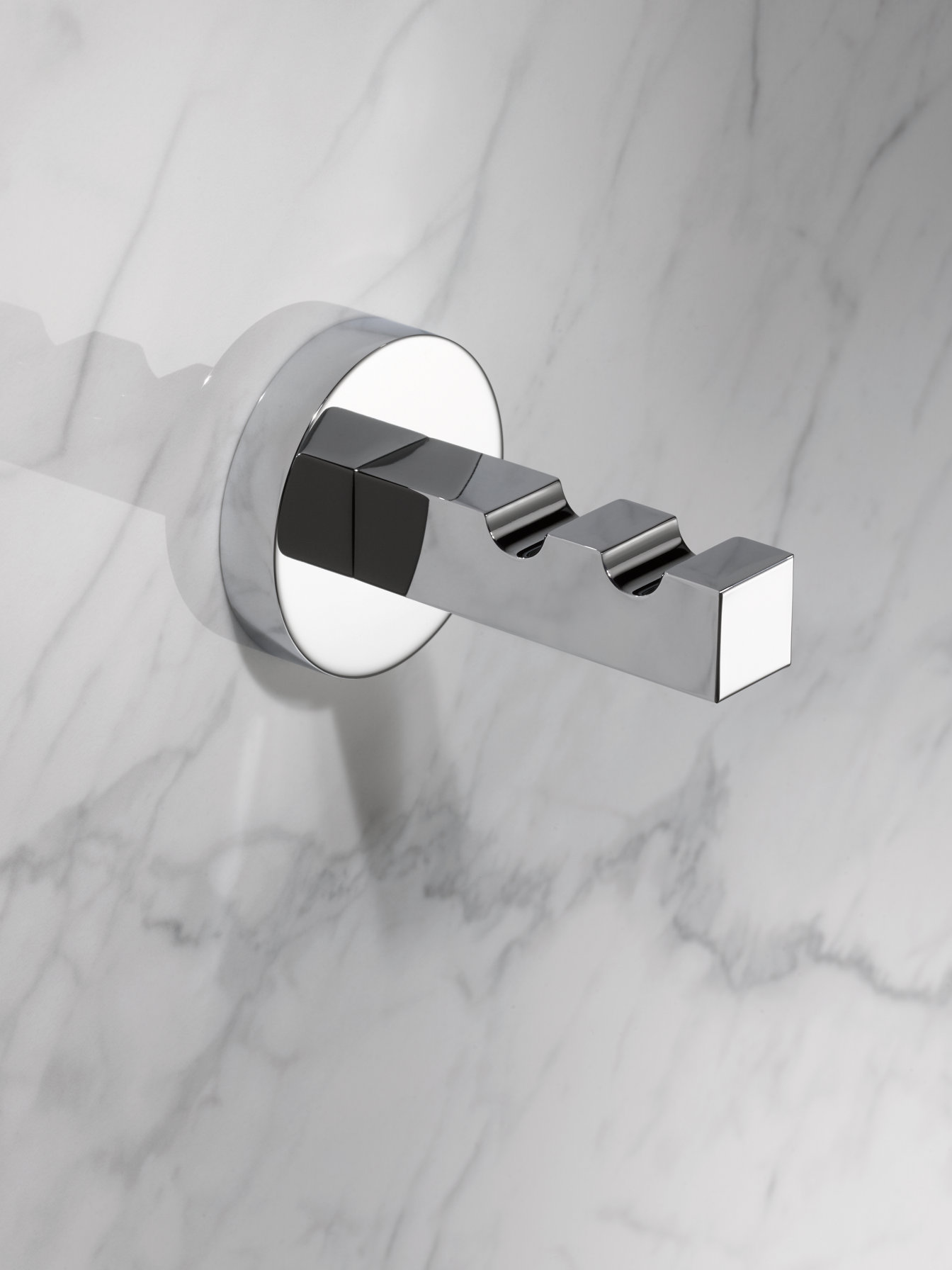 Edition 90 double towel hook 