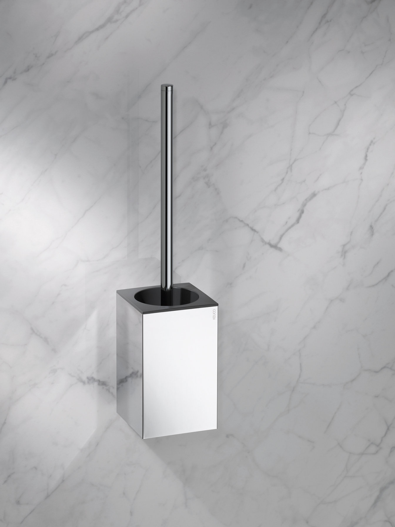 Wall model of the Edition 90 toilet brush set