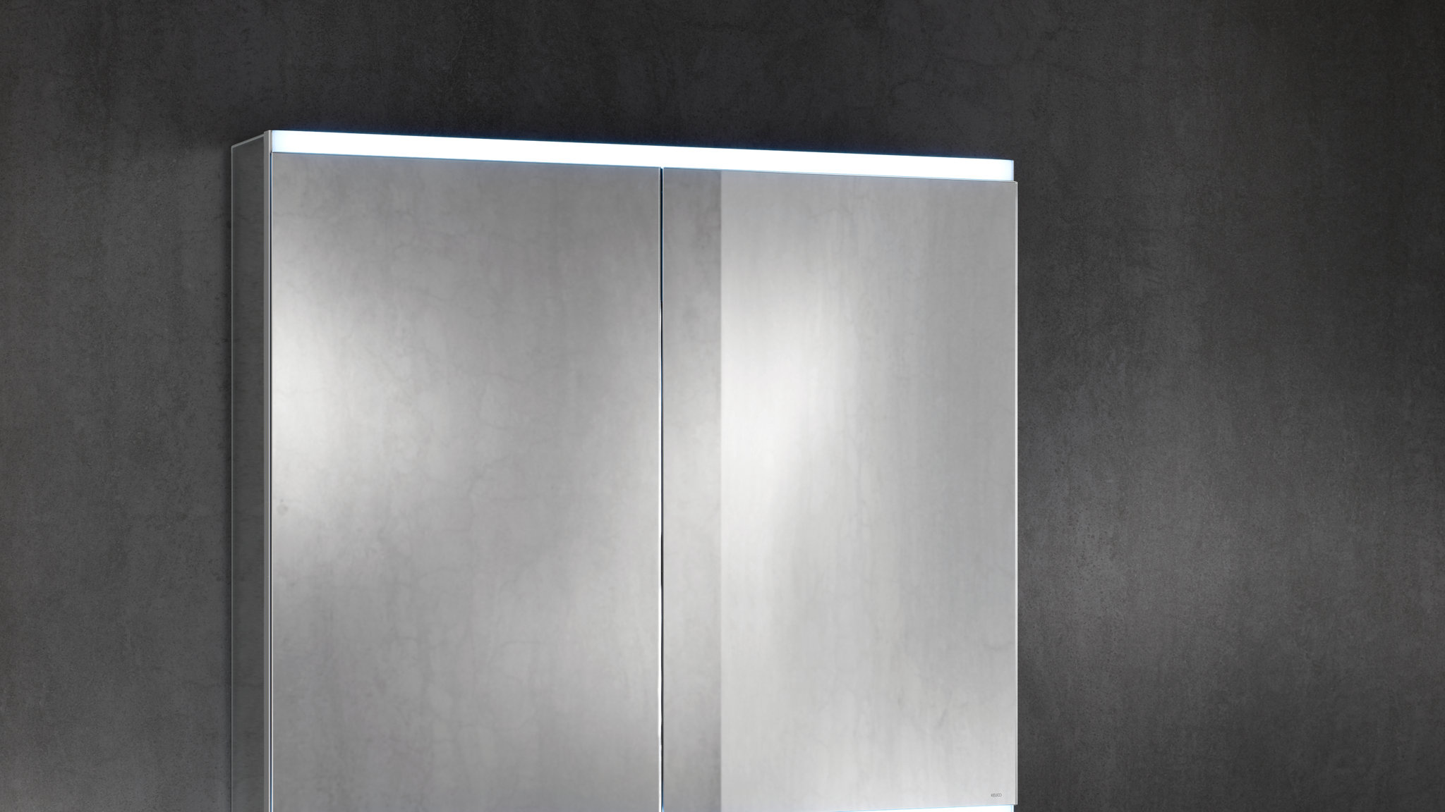 Beleuchteter 2-türiger Royal Modular 2.0 Spiegelschrank