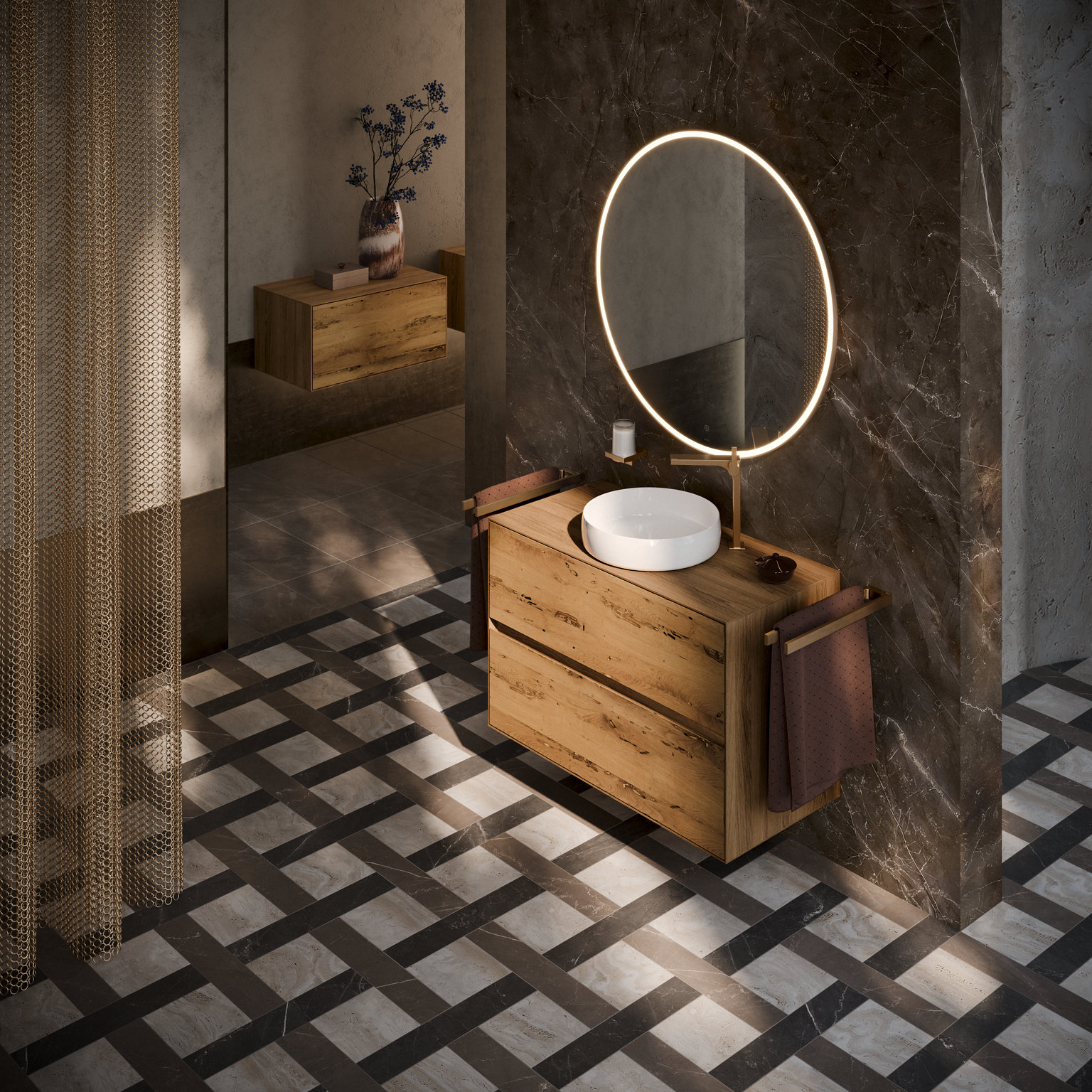 EDITION LIGNATUR ART Eiche Venedig