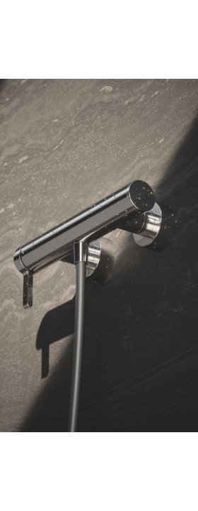 EDITION 400 surface-mounted single lever shower mixer