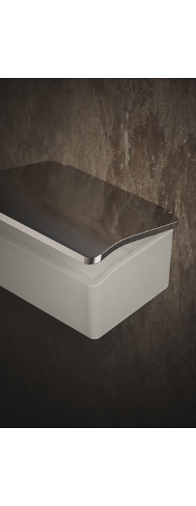 ELEGANCE Feuchtpapierbox in weiß