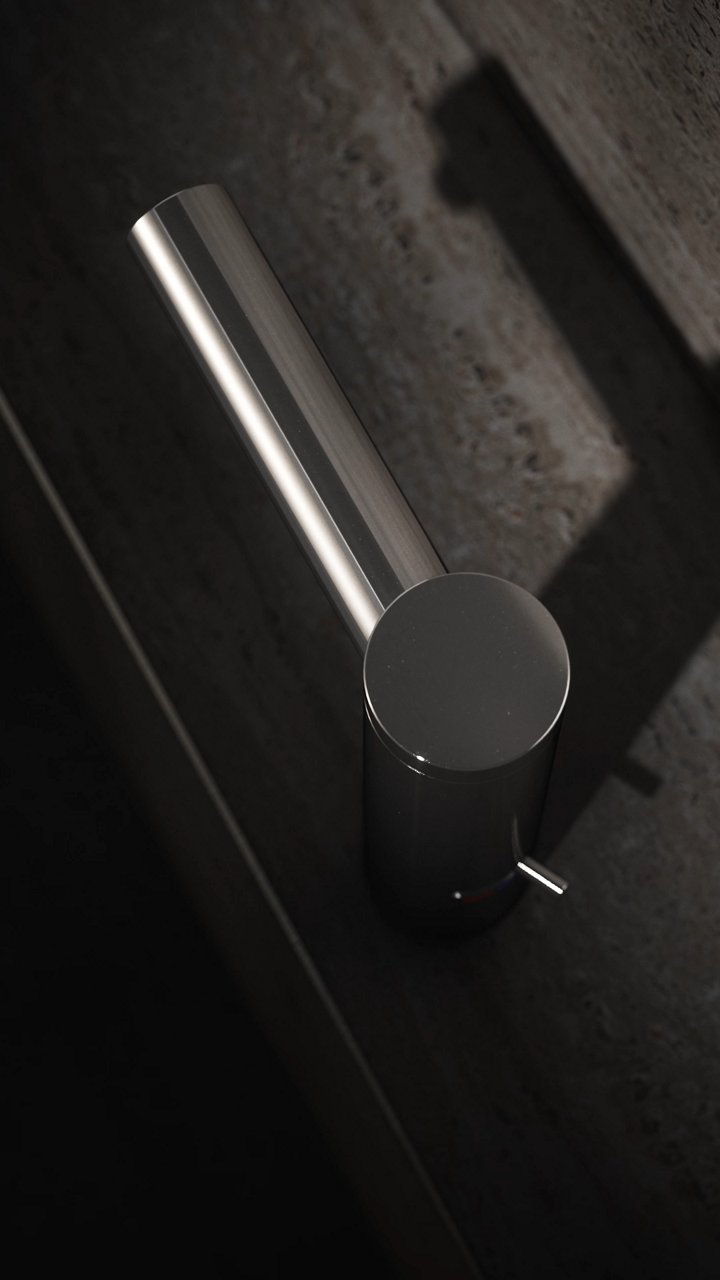 IXMO sensor fitting for the washbasin