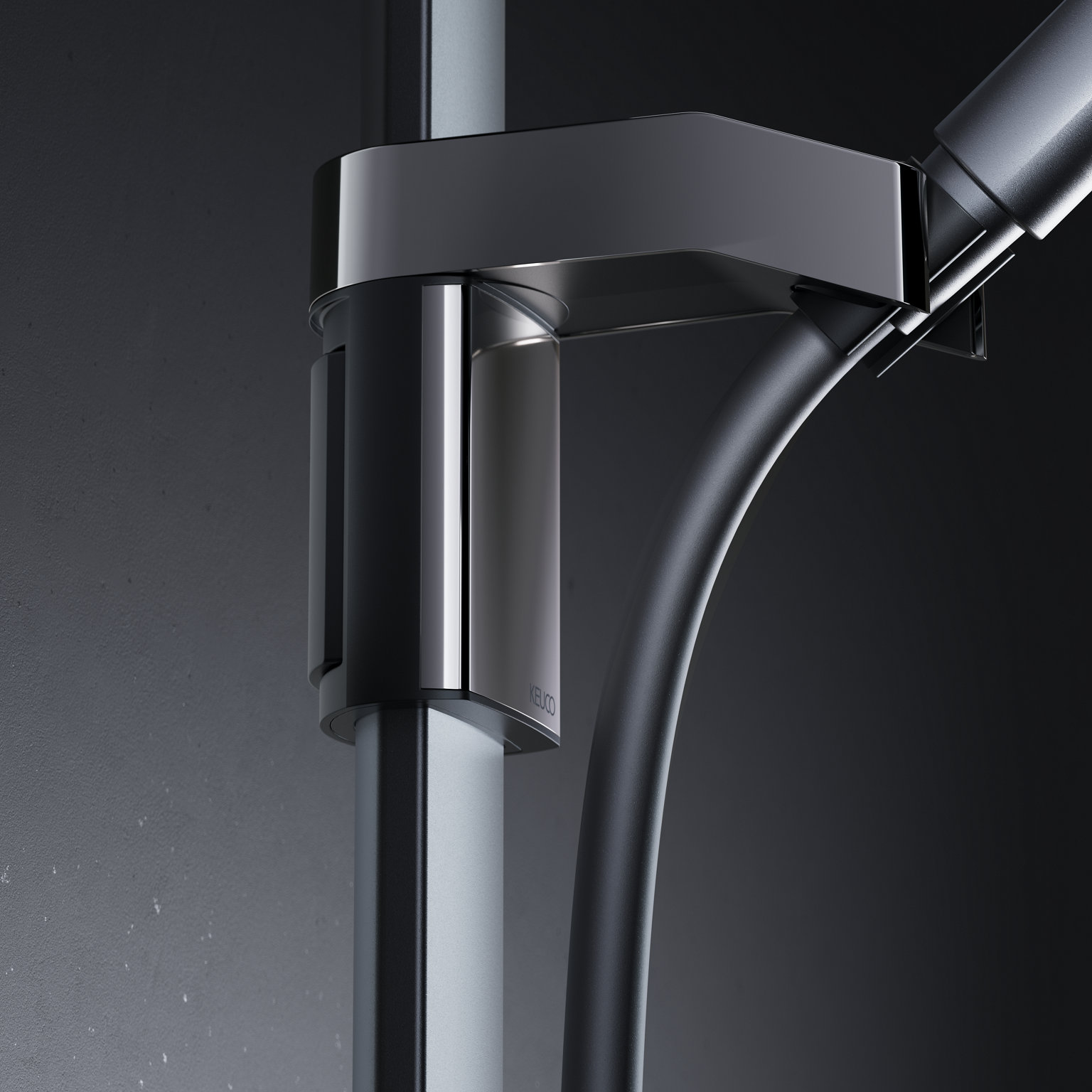 Collection Axess Detailaufnahme des Brauseschiebers