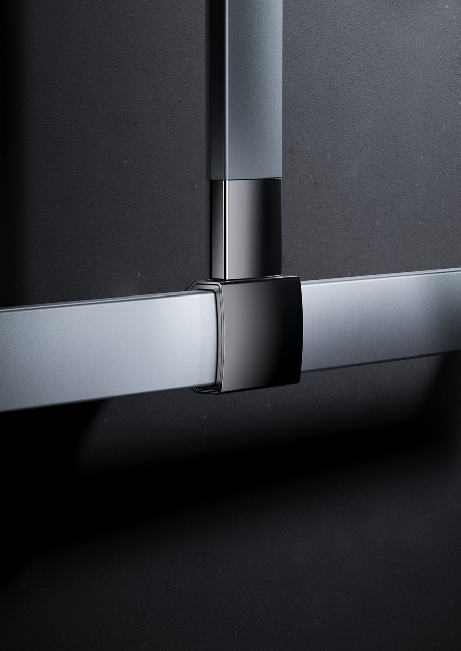 Collection Axess Verbindung Duschhandlauf und Brausestange im Detail