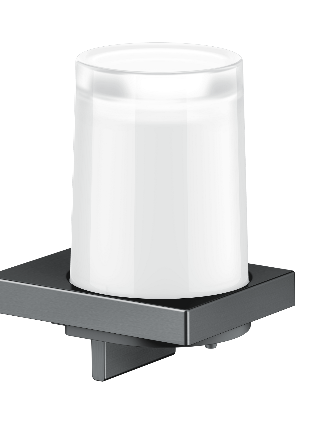 EDITION 11 soap dispenser, brushed black chrome