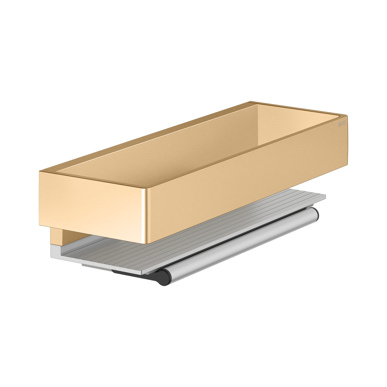 Duschablage mit Glasabzieher