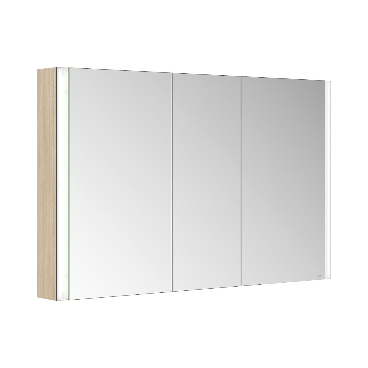 Spiegelschrank Wandvorbau 3-türig