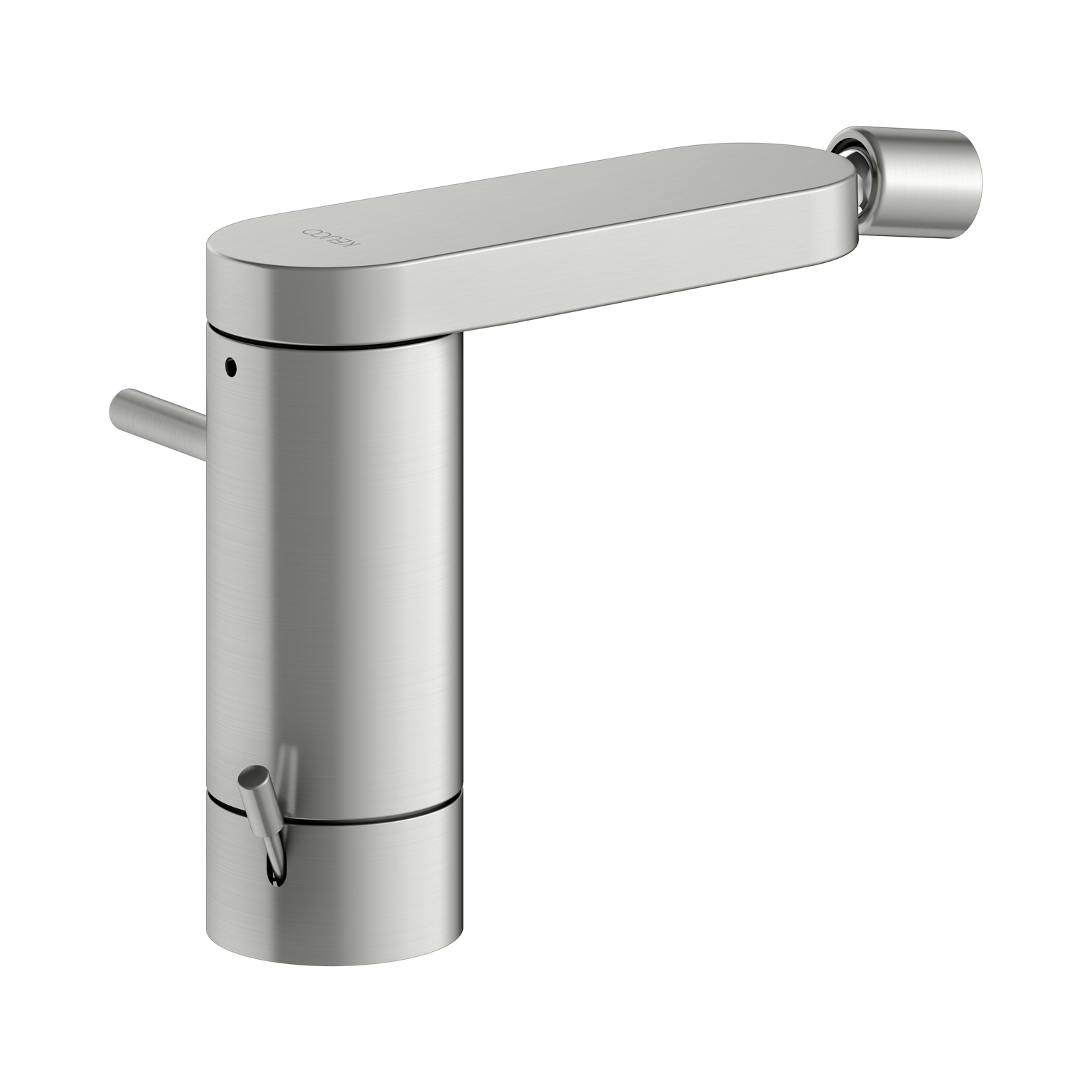 Serie 25 Einhebel-Bidetmischer Edelstahl-finish
