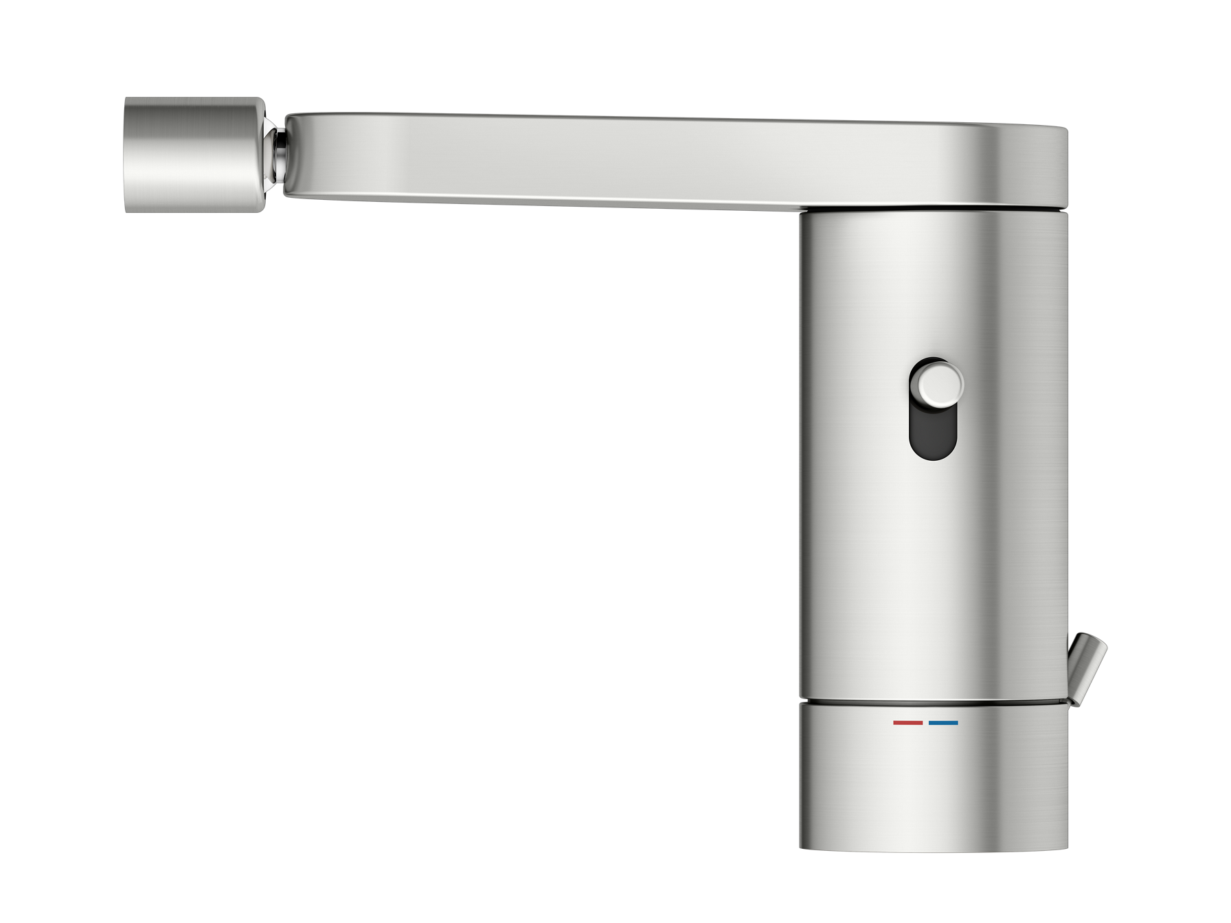 Serie 25 Einhebel-Bidetmischer Edelstahl-finish