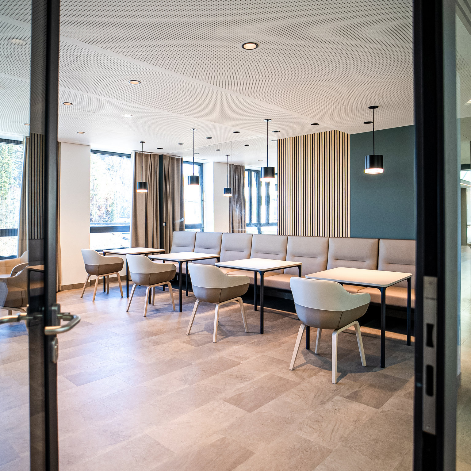 Klinikum Garmisch-Partenkirchen Ansicht Speisesaal