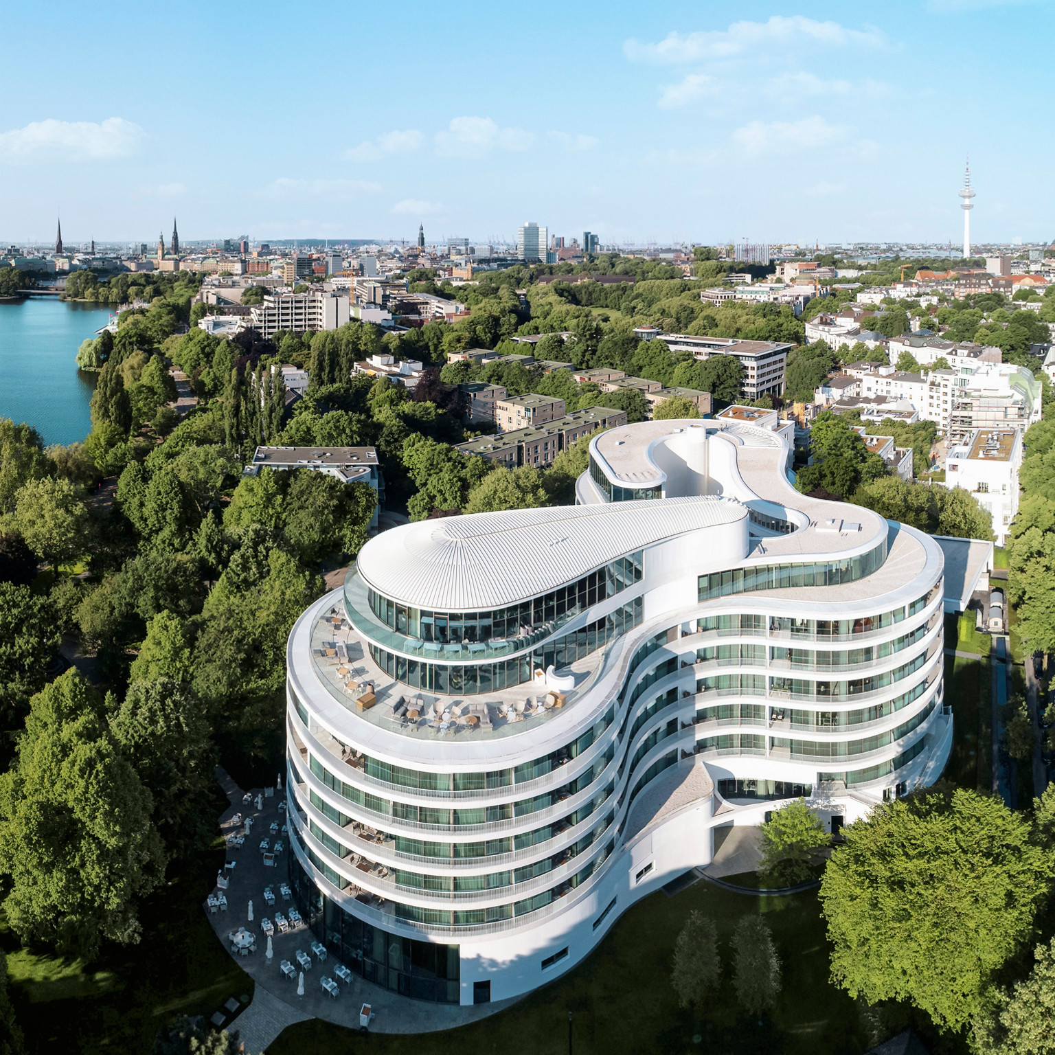 Außenansicht The Fontenay Hotel