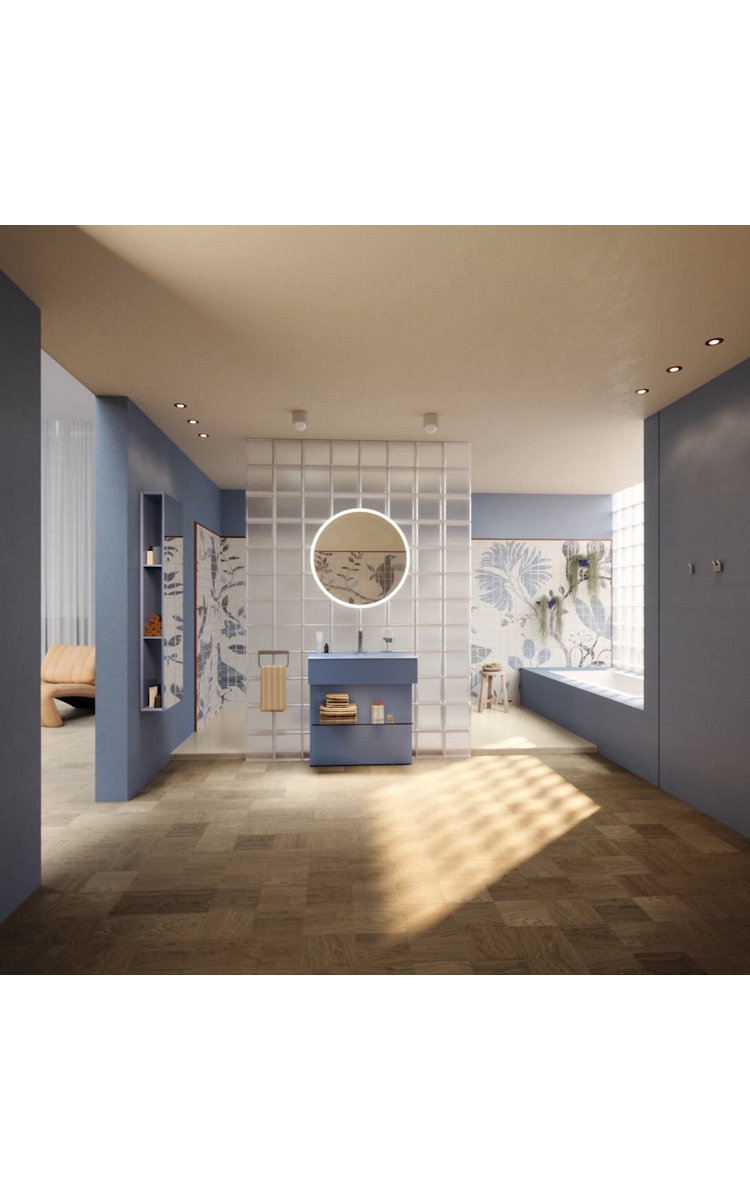 Stylish bathroom interiors