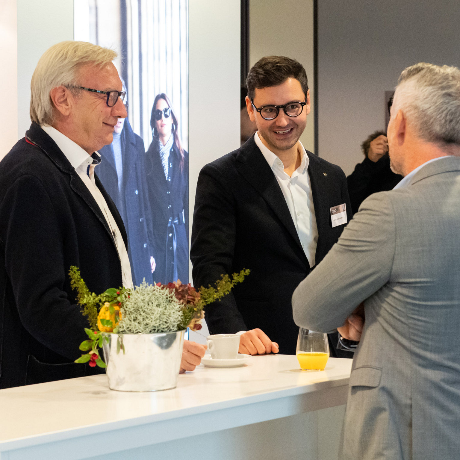 Teilnehmer der Veranstaltung Modulares Bauen im Gespräch