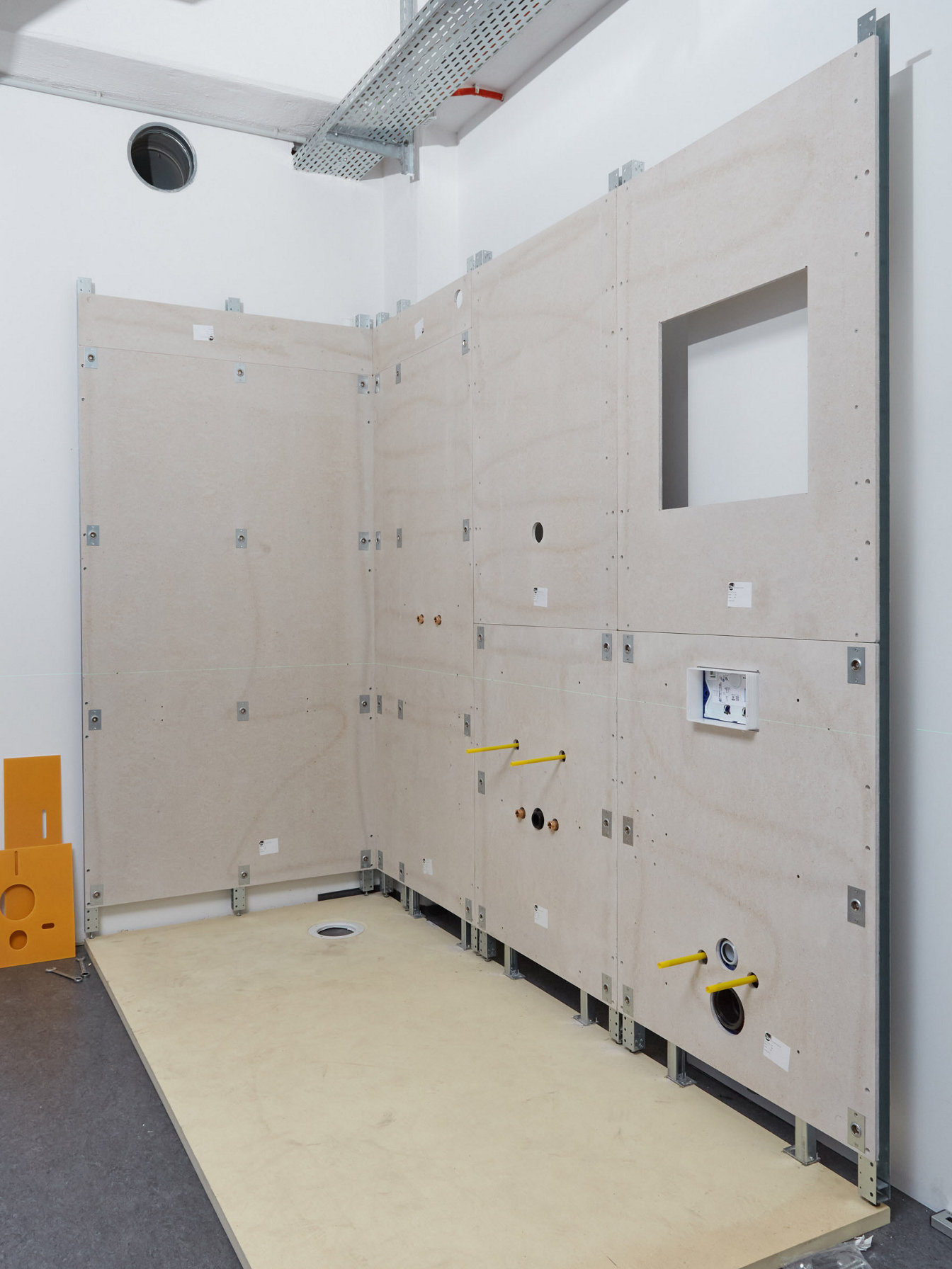 Systemisches Bad im Live-Aufbau